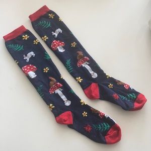 rabbit mushroom knee socks *bundle 3/$15, 5/$20!*